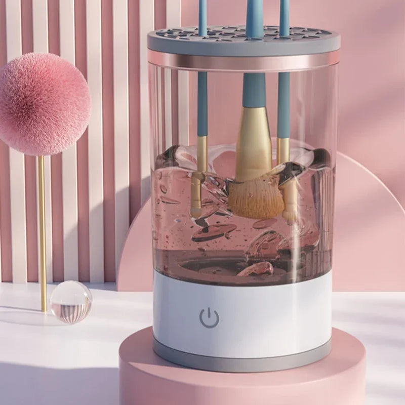 Nettoyeur brosse maquillage électrique USB rechargeable