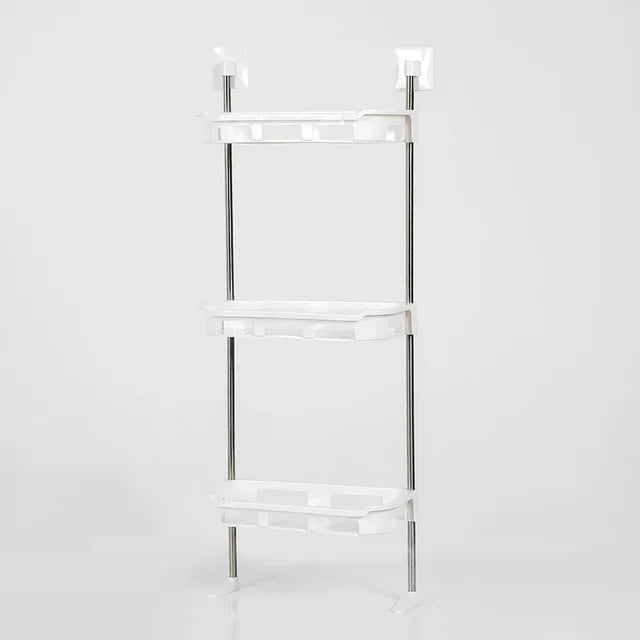Étagère pour salle de bain et cuisine sans perçage, rangement accessoires