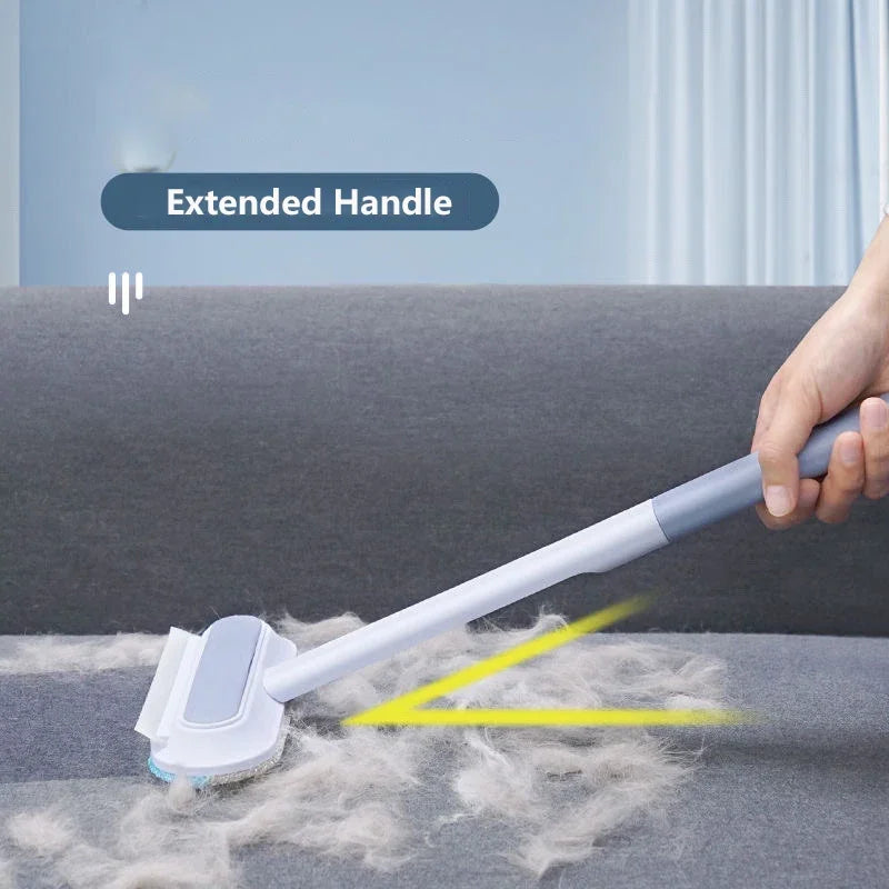 Brosse de Nettoyage 4 en 1 pour Poils d'animaux, FenĂȘtre et mirroir