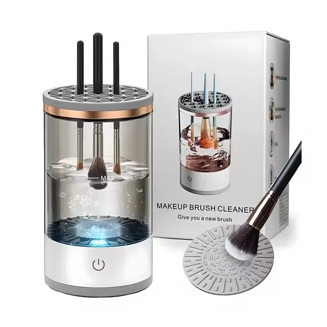 Nettoyeur brosse maquillage électrique USB rechargeable