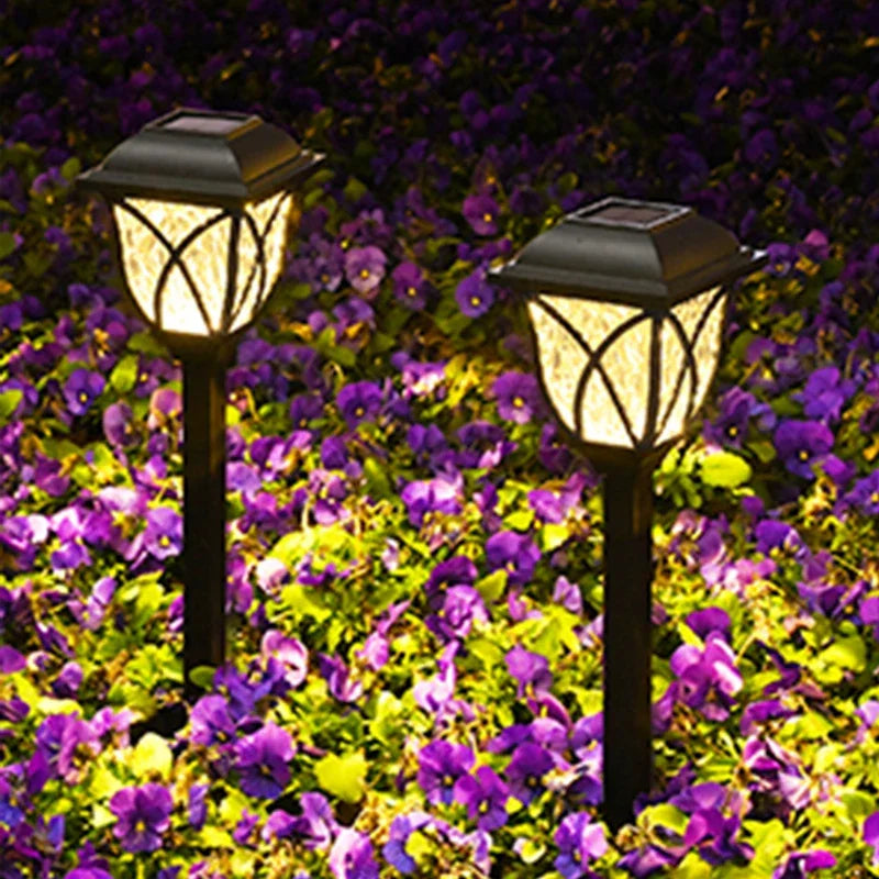 Lampes solaires d'extérieur à LED